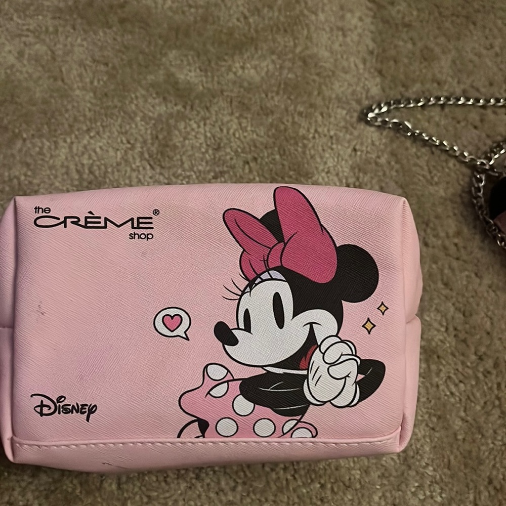 Minny and Micky mouse makeup bag